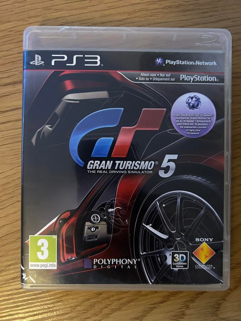 Gran Turismo 5 PS3 Hoesje, Spelcomputers en Games, Games | Sony PlayStation 3, 1 speler, Racen en Vliegen, Ophalen of Verzenden