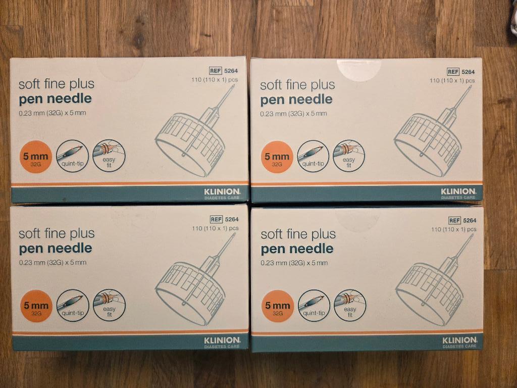 5mm insuline pen naalden – nieuw in doos, Ophalen of Verzenden, Nieuw