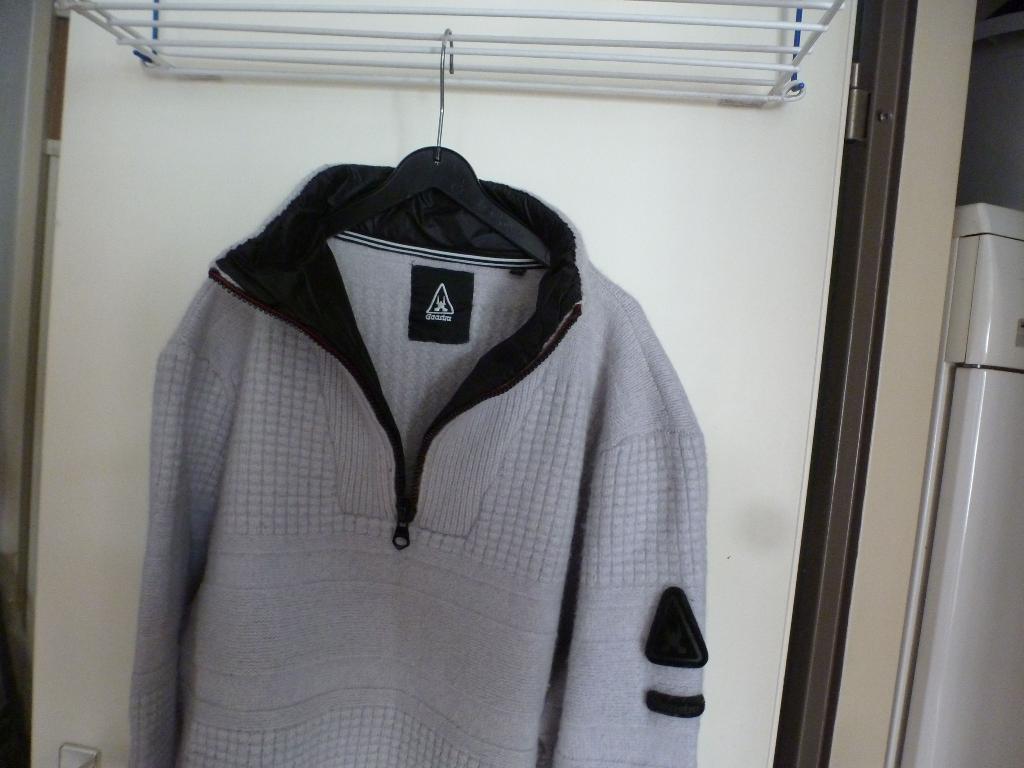 WINTER lamswol GAASTRA schippers trui L -GRATIS zend, Verzenden, Zo goed als nieuw, Maat 56/58 (XL), Grijs