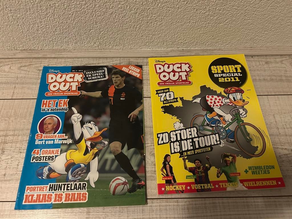 2x Duck out, Boeken, Meerdere comics, Ophalen, Gelezen, Europa