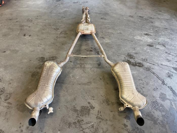 Uitlaat Einddemper van een Audi A6, Gebruikt, -, -, -