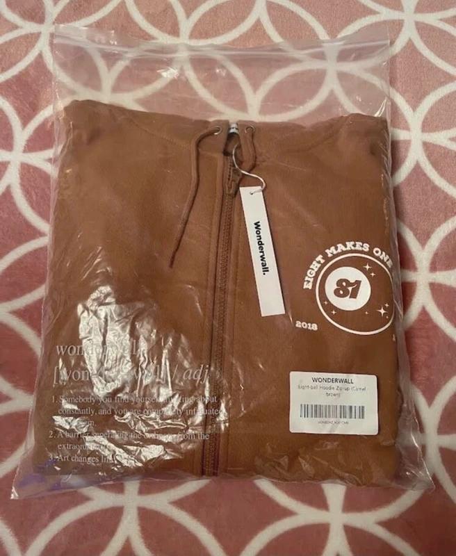 NIEUW Ateez x Wonderwall Eight-ball Hoodie Zip-up, Ophalen of Verzenden, Nieuw, Foto of Kaart