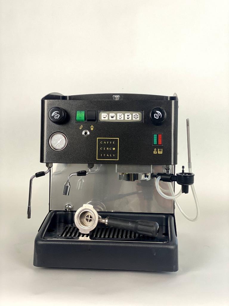 Espressomachine Cerco Caffè zwart, Koffiepads en cups, Espresso apparaat, 10 kopjes of meer, Ophalen of Verzenden