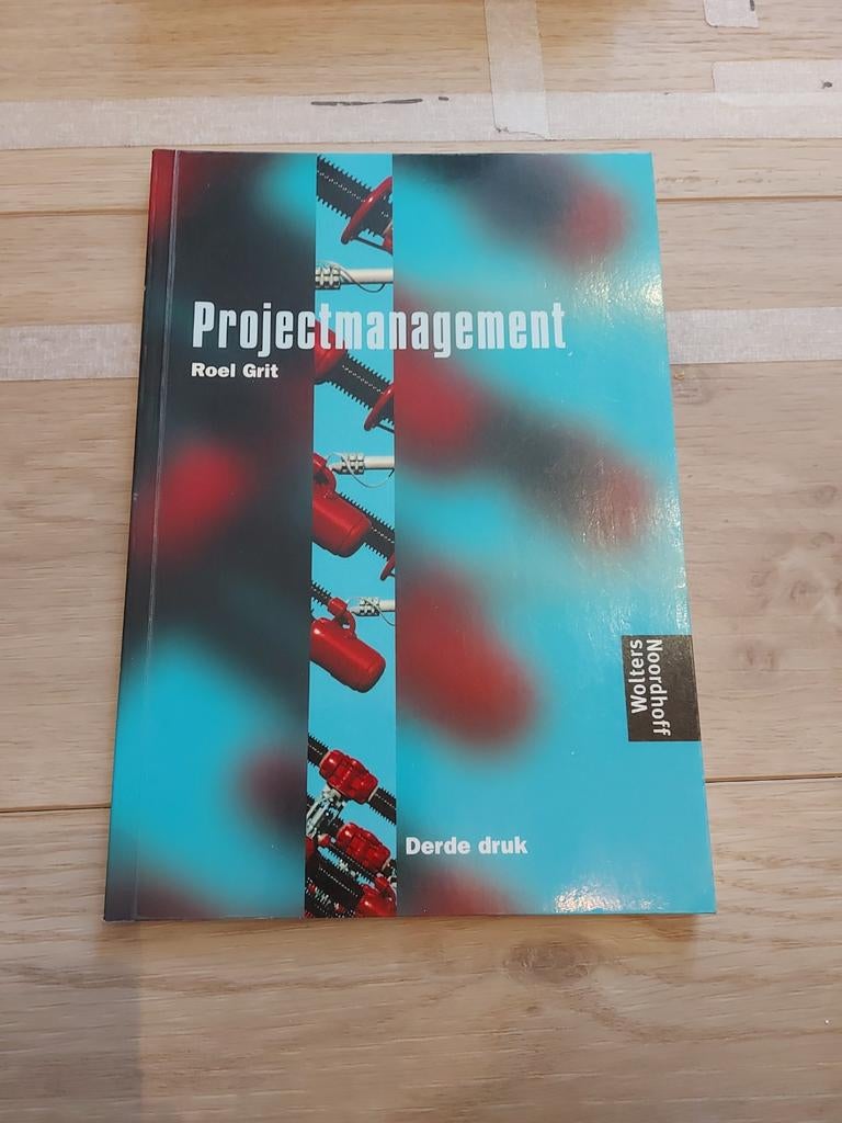 Boek: Projectmanagement - Roel Grit, Ophalen of Verzenden, Alpha, Zo goed als nieuw, HBO
