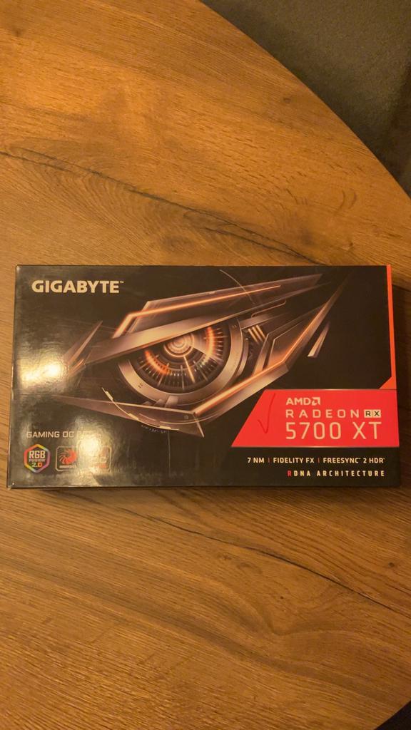 AMD Radeon RX 5700 XT Gigabyte Windforce 8GB videokaart, Computers en Software, Videokaarten, Zo goed als nieuw, AMD, PCI-Express 4.0