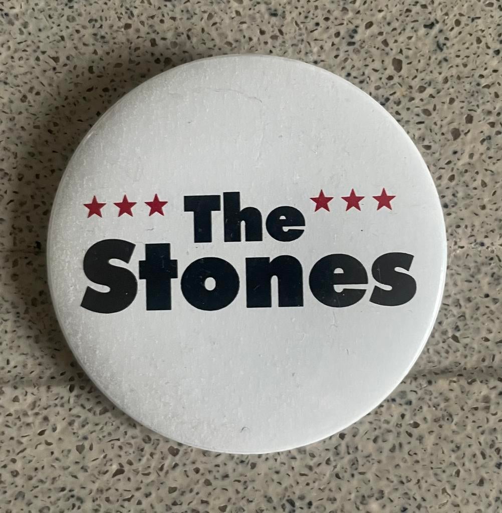 The Stones button The Rolling Stones speld, Ophalen of Verzenden, Zo goed als nieuw