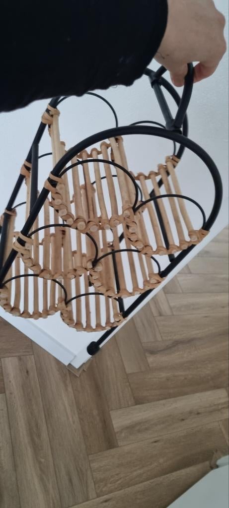 Nieuw wijnrek voor 6 flessen, 5 tot 15 flessen, Nieuw, Ophalen of Verzenden, Minder dan 50 cm