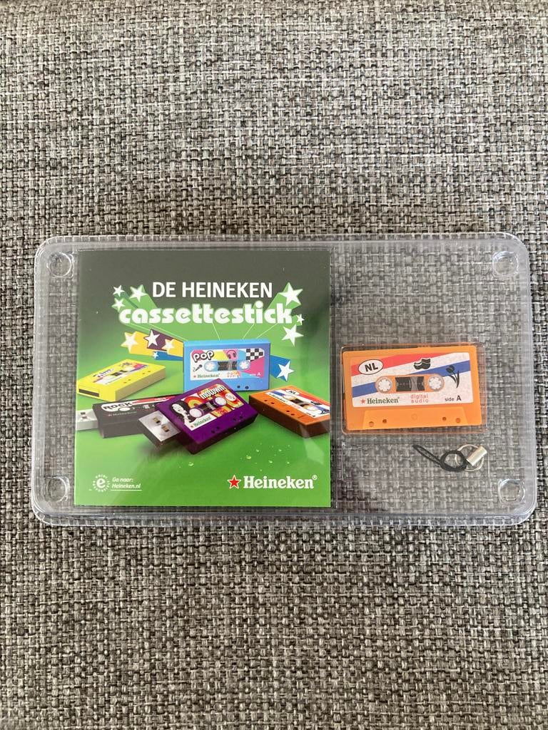 Heineken Cassettestick USB - Limited Edition, Ophalen of Verzenden, Nieuw, 2 GB