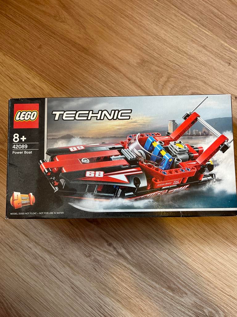 Nieuw Lego Technic 42089 Power Boat, Ophalen of Verzenden, Nieuw, Complete set, Lego