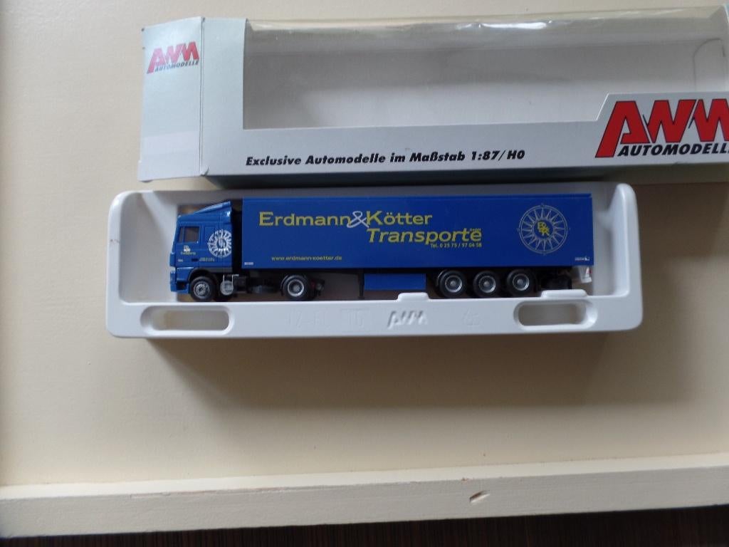 DAF trekker oplegger Erdmann en Kotter AWM, Verzenden, Zo goed als nieuw, Bus of Vrachtwagen, AWM