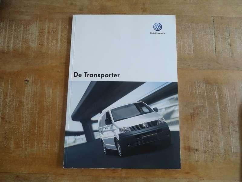 Volkswagen Transporter T5 - Folder Brochure NL - Druk 2006, Verzenden, Gelezen, Volkswagen