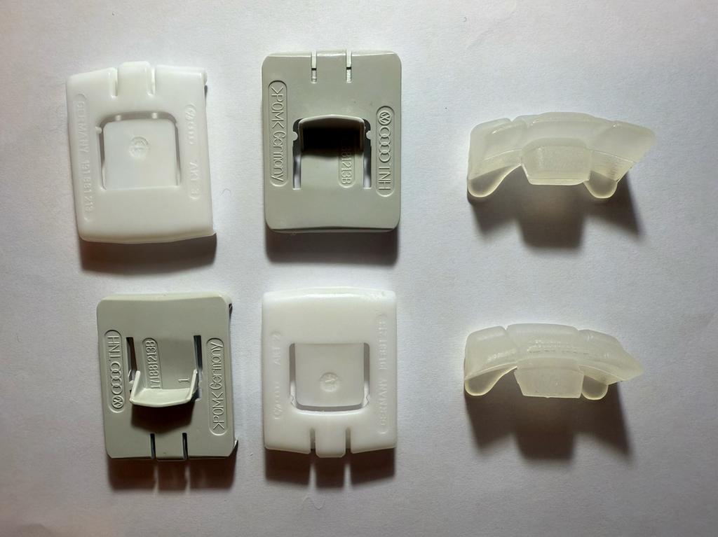 Stoel geleider klips Golf 1 / 2 / 3 / Scirocco / Corrado OEM, Ophalen of Verzenden, Volkswagen