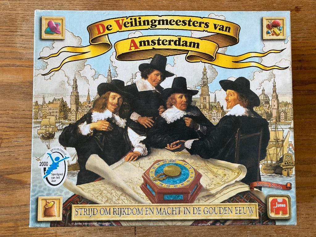 Jumbo - De veilingmeesters van Amsterdam (3-5 spelrs, 10+jr), Hobby en Vrije tijd, Gezelschapsspellen | Bordspellen, Vijf spelers of meer