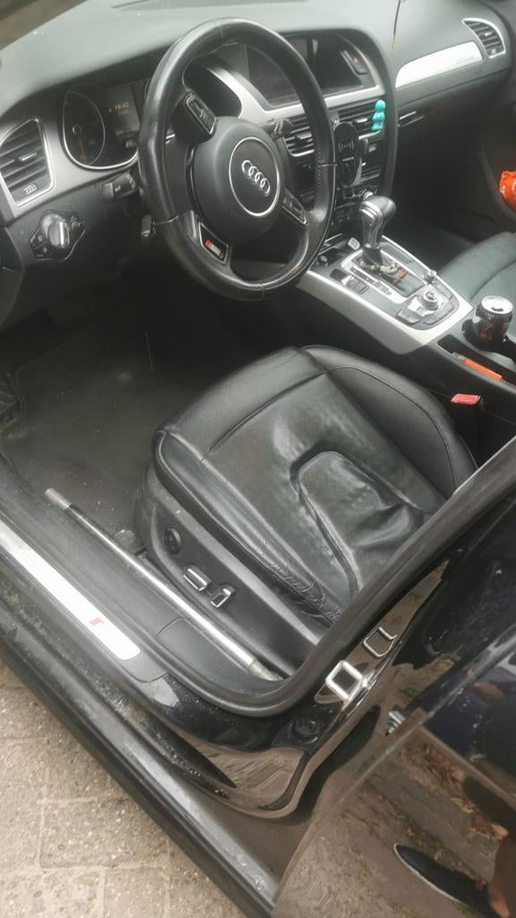 Audi A4 Avant 2013 Zwart, Auto's, Audi, Automaat, Zwart, 1700 kg, Zwart