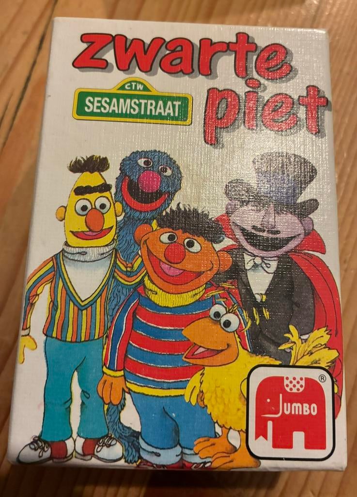Sesamstraat Zwarte Piet spel Jumbo, Drie of vier spelers, Ophalen of Verzenden, Gebruikt