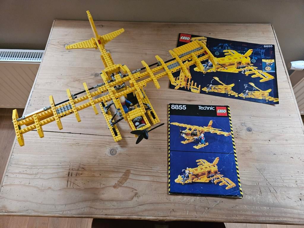 Lego Technic 8855 Prop Plane, Kinderen en Baby's, Speelgoed | Duplo en Lego, Ophalen of Verzenden
