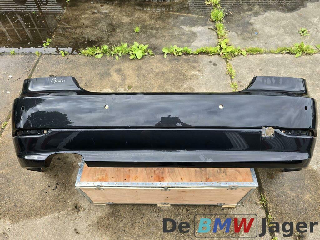 Achterbumper black sapphire BMW 5-serie E60 LCI 51120422349, Gebruikt, Ophalen of Verzenden, Achter, Bumper