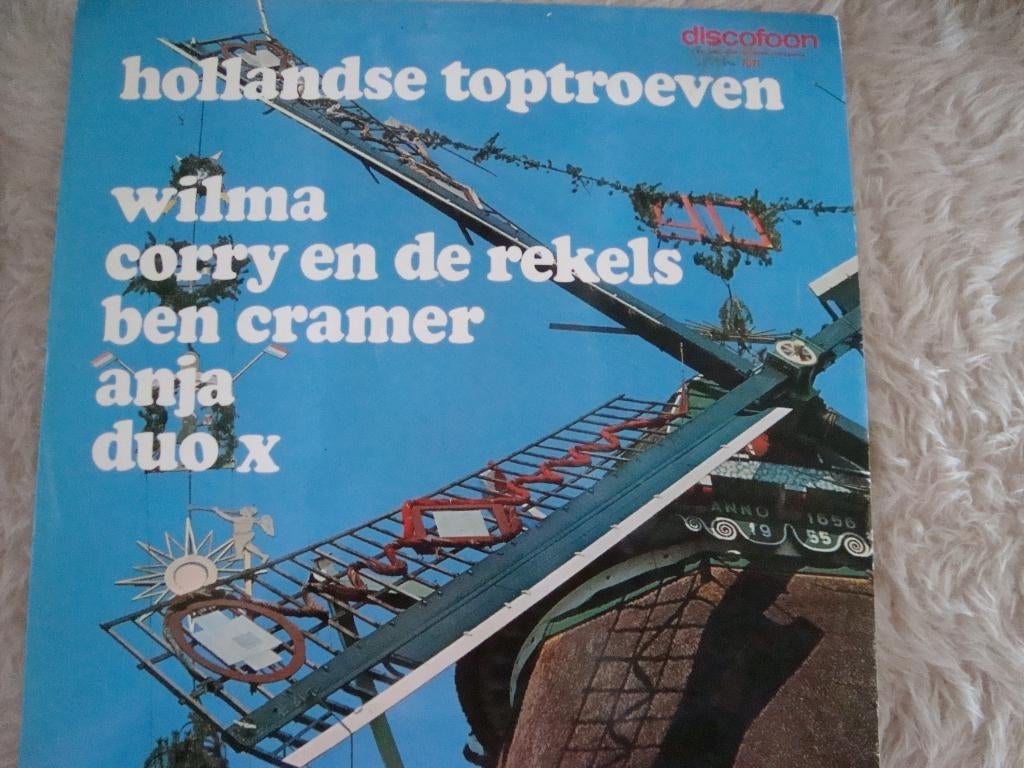 Hollandse toptroeven, Ophalen of Verzenden, Zo goed als nieuw, 12 inch, Levenslied of Smartlap