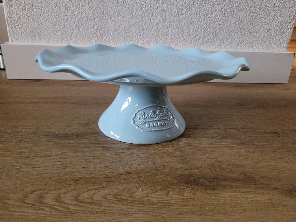 Taartplateau 'Rudolph's Bakery' 24 Kitchen Lichtblauw, Ophalen of Verzenden, Nieuw