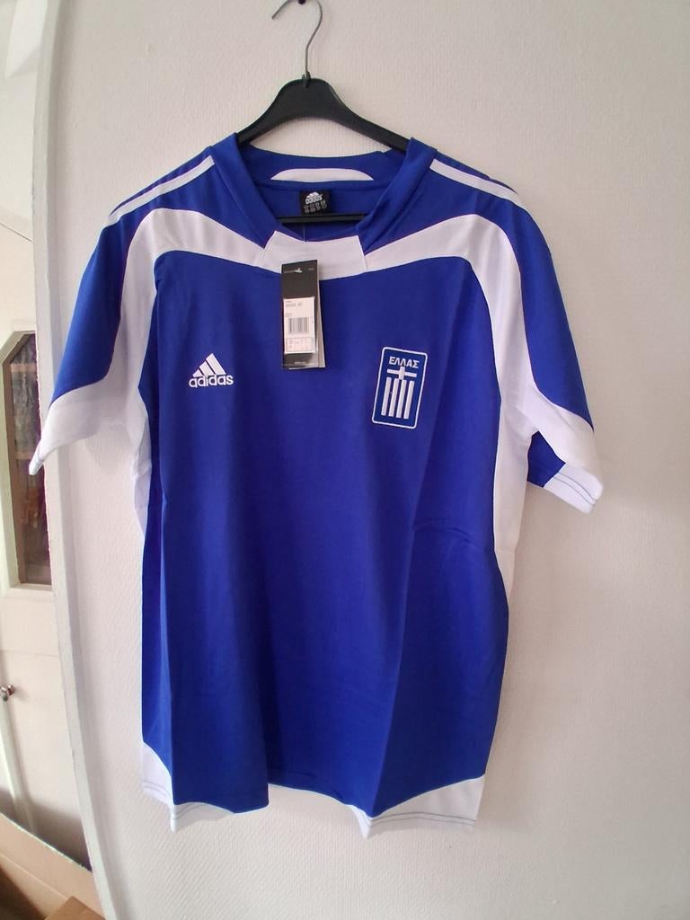 Adidas Griekenland Voetbalshirt - Nieuw!, Maat 52/54 (L), Blauw, Nieuw, Ophalen of Verzenden