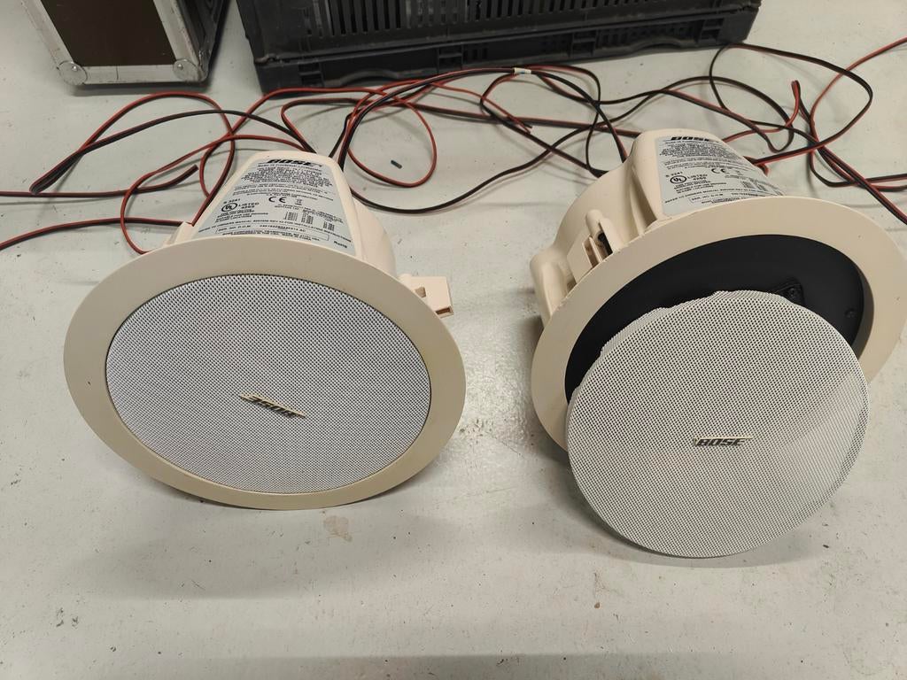 Bose Freespace plafondspeaker 16W 100V Inbouwspeakers, Gebruikt, Overige typen, Ophalen of Verzenden, Bose