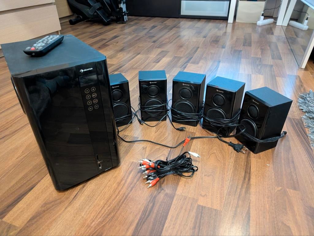 Auna Areal Touch 5.1 Audio Systeem, Ophalen, Gebruikt, 5.1-systeem, Overige merken