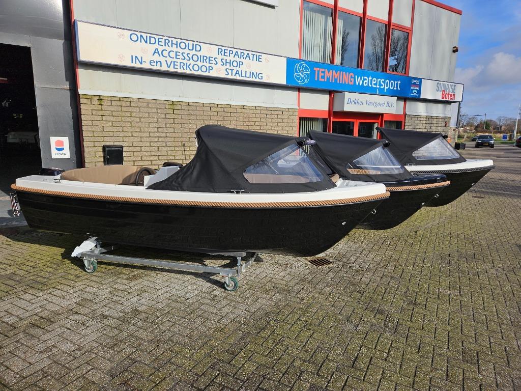 Waeghals 480 sloep diverse kleuren en uitvoeringen, Watersport en Boten, Ophalen, Nieuw, Buitenboordmotor, Polyester
