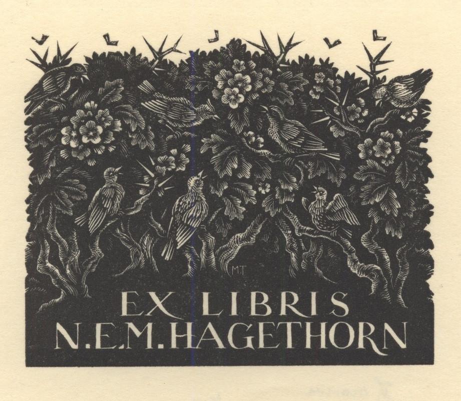 0349 Ex Libris Nederland : Thijs Mauve, 1939, Verzenden