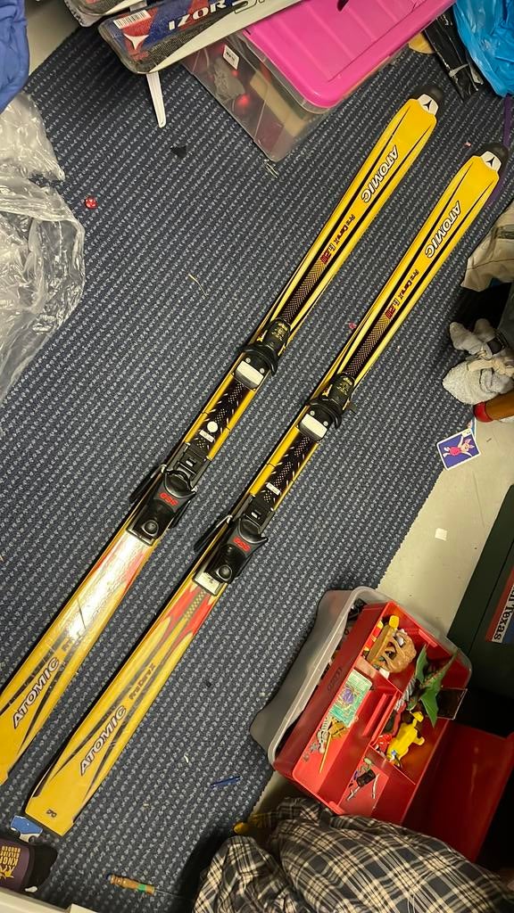 Skis atomic pro carve 170, 160 tot 180 cm, Ophalen of Verzenden, Zo goed als nieuw, Carve