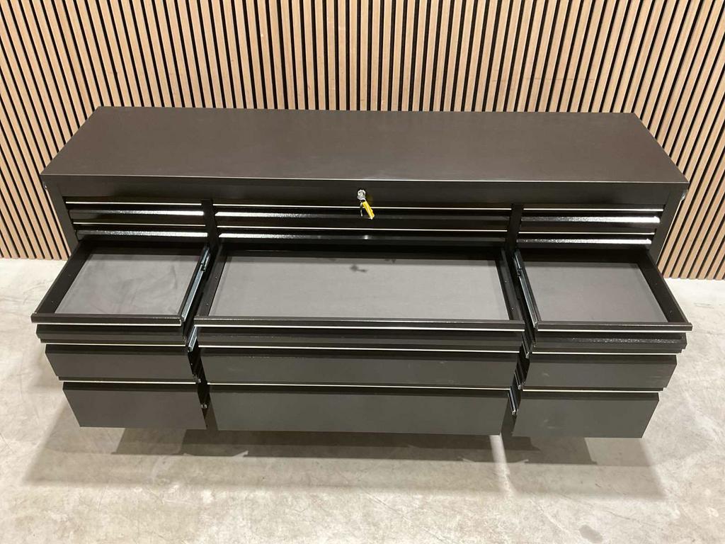 Stahlworks Deluxe Black 72 inch 15 laden Werkbank nieuw ‼️, Ophalen, Nieuw, 170 cm of meer