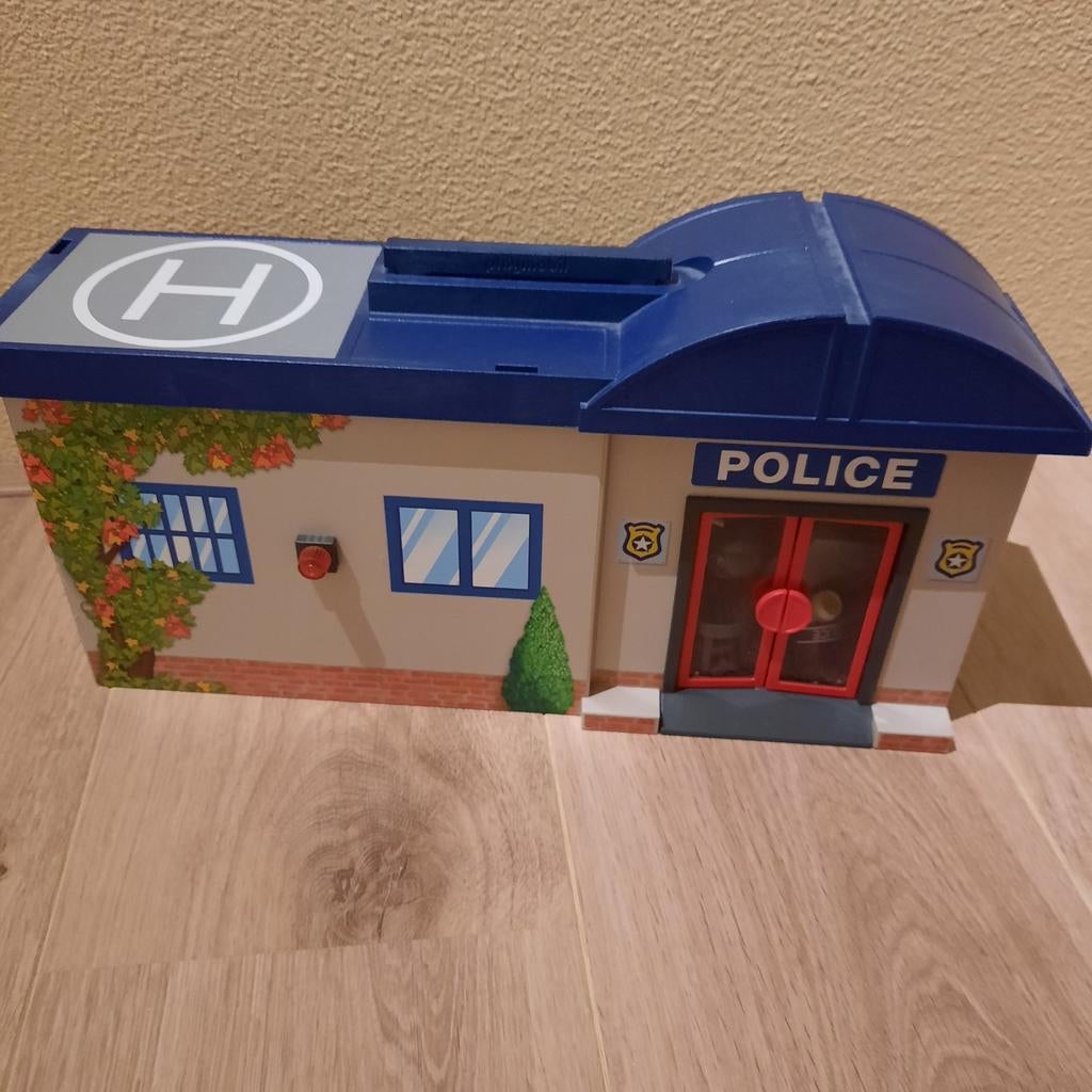 Playmobil Politiebureau met Accessoires, Kinderen en Baby's, Speelgoed | Playmobil, Gebruikt, Complete set, Ophalen of Verzenden