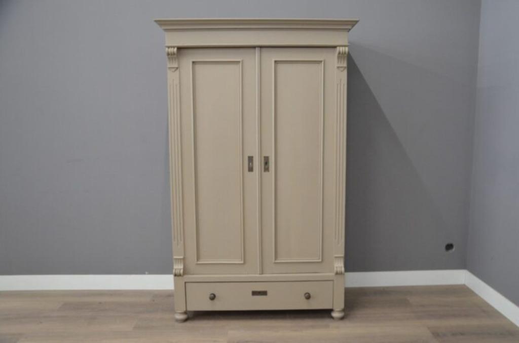 Duitse Tweedeurskast 110 cm breed 185 cm hoog, Huis en Inrichting, Kasten | Overige, Ophalen of Verzenden