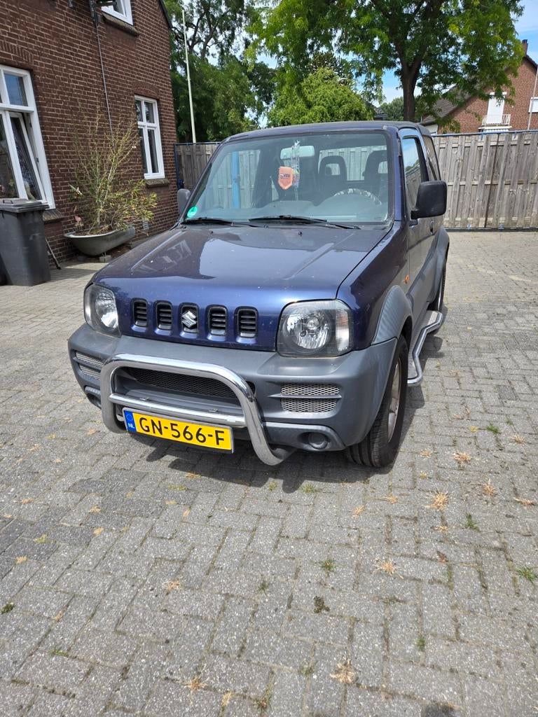 Suzuki Jimny 1.3 Cabrio 4WD 2006 Blauw, 14 km/l, Handgeschakeld, Vierwielaandrijving, SUV of Terreinwagen