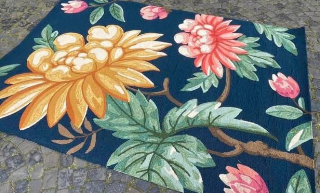 Brink en Campman in-outdoor tapijt Wedgwood Midnight garden, Ophalen, 150 tot 200 cm, Rechthoekig, Nieuw
