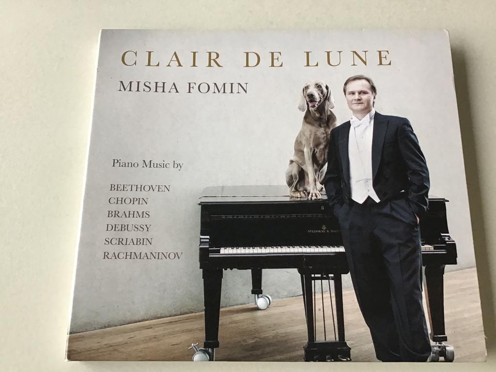 Claire de Lune Misha Fomin Piano music Beethoven,Chopin etc., Ophalen of Verzenden, Romantiek, Zo goed als nieuw, Kamermuziek