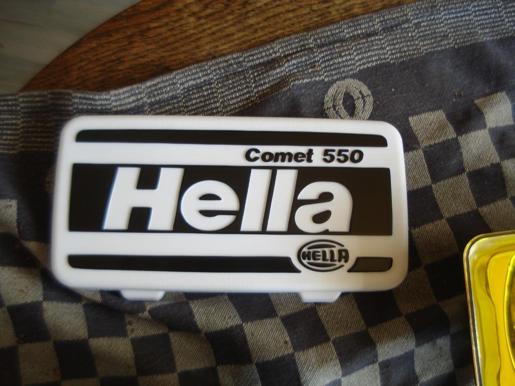 Oldtimer 1 set gele verstralers met covers type comet 550., Verzenden, Nieuw
