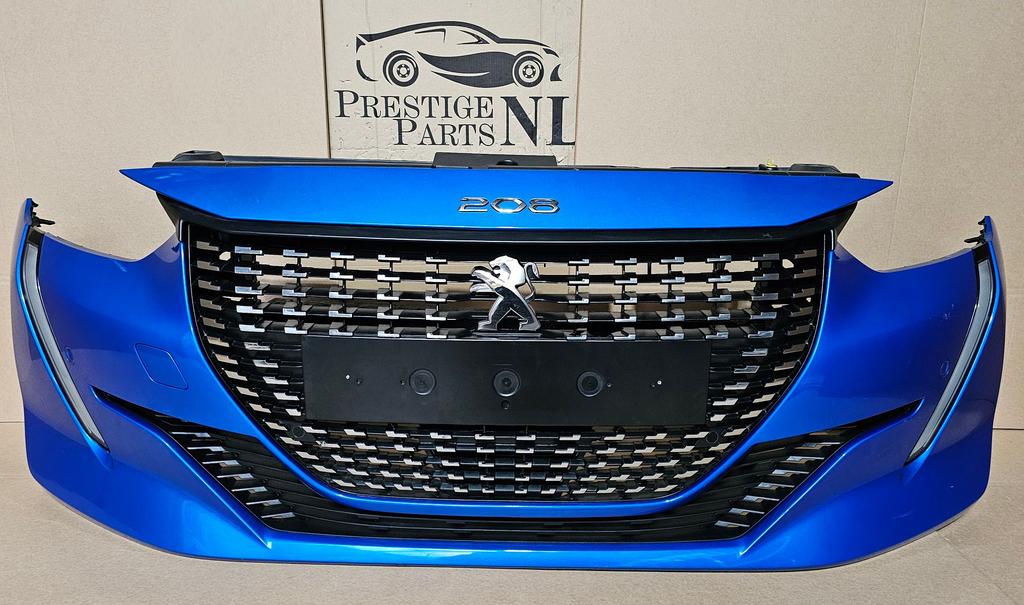 Bumper Peugeot 208 bj.2019-2023 Voorbumper COMPLEET LED, Gebruikt, -, Voor, Ophalen of Verzenden
