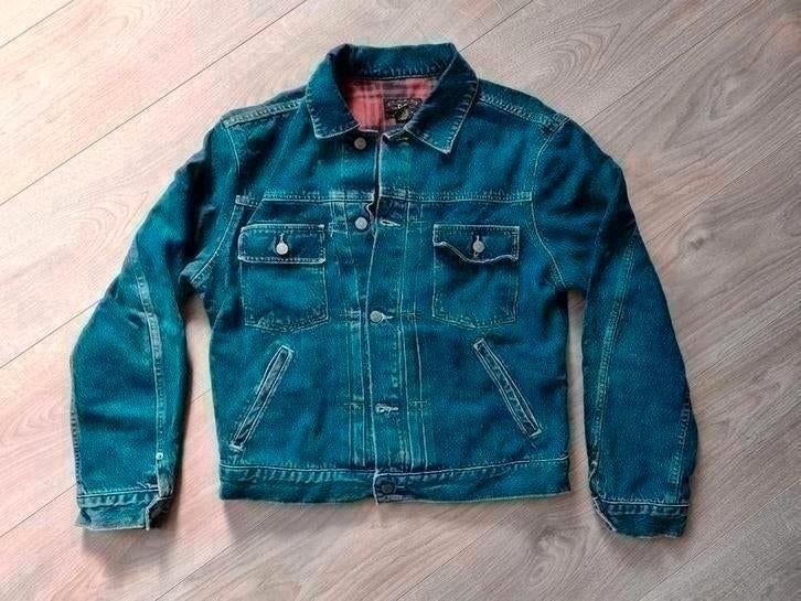 Heren spijkerjack. Vintage denim. Maat m. RRL. Ralph Lauren, Ralph Lauren, Ophalen of Verzenden, Zo goed als nieuw, Maat 48/50 (M)
