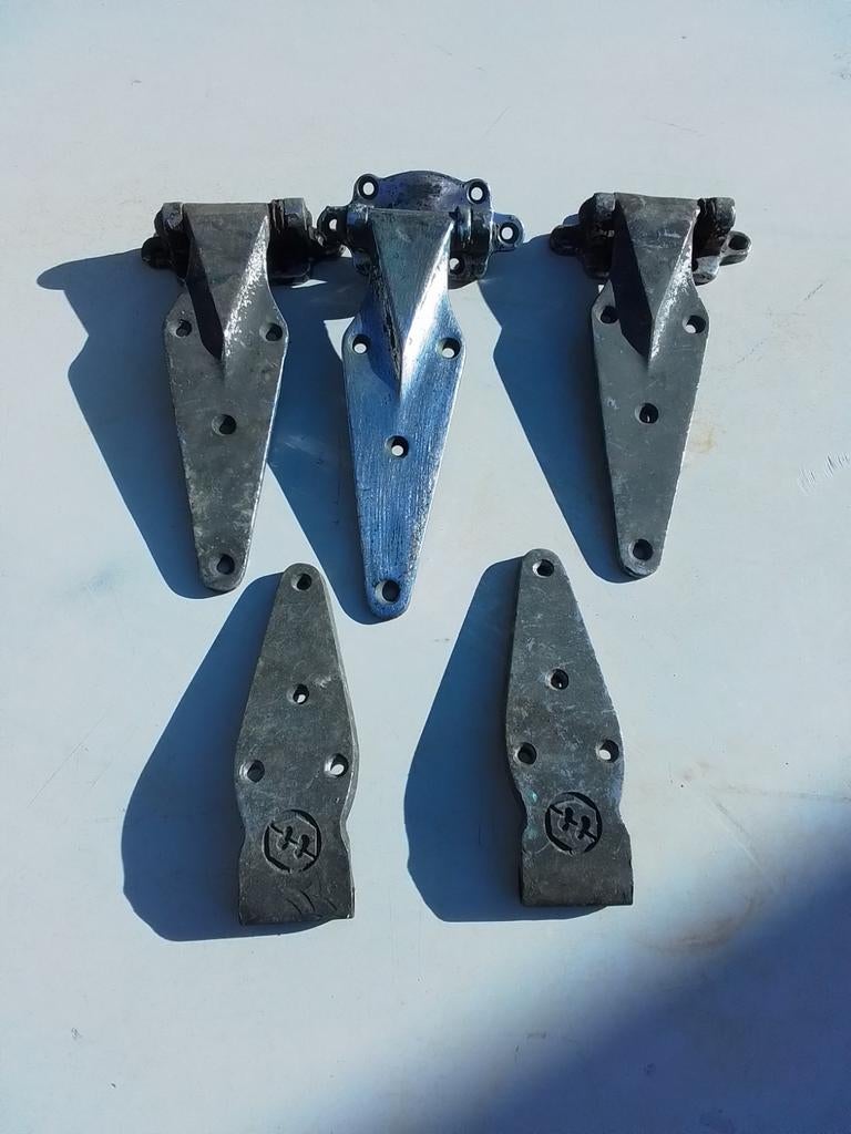 13508)  KASON 1035  zwaar metalen scharnieren, Ophalen of Verzenden, IJzer, Scharnier