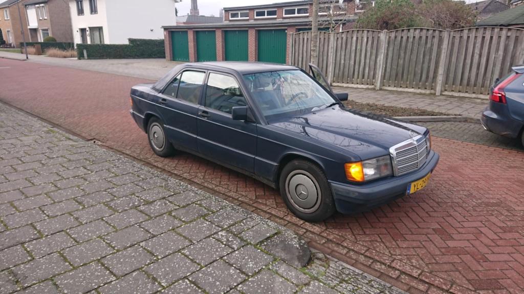 Mercedes-Benz 190-Serie 1.8 E U9 1990 Blauw, Auto's, Mercedes-Benz, Particulier, 190-Serie, Benzine, Sedan, Handgeschakeld, Origineel Nederlands
