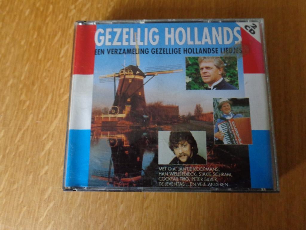 Gezellig Hollands  2 cd, Ophalen of Verzenden, Zo goed als nieuw, Levenslied of Smartlap