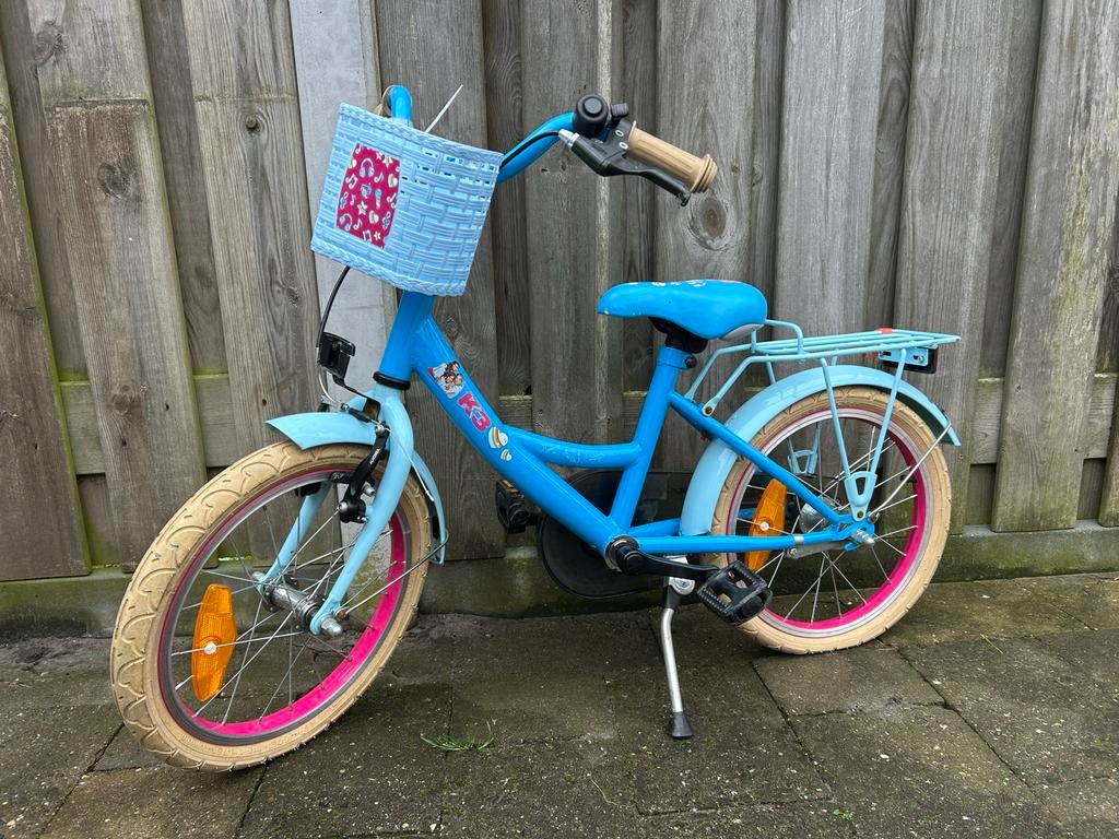 Leuke K3 kinderfiets - 16 inch, Fietsen en Brommers, Fietsen | Meisjes, Gebruikt, 16 inch, Handrem, Ophalen of Verzenden