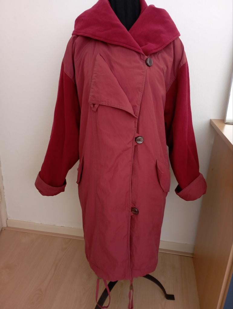 Winter jas., Ophalen of Verzenden, Zo goed als nieuw, Maat 42/44 (L), Rood