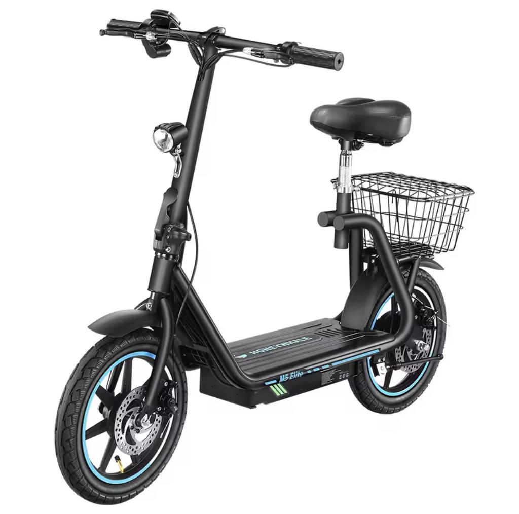 M5 Elite Elektrische scooter estep comfort zitje 25km/u 500w, Ophalen of Verzenden, Nieuw, Elektrische step (E-scooter)