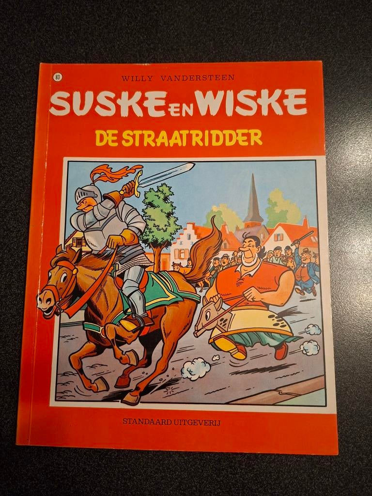 Suske en wiske 83 - de straatridder, Eén stripboek, Ophalen of Verzenden, Gelezen