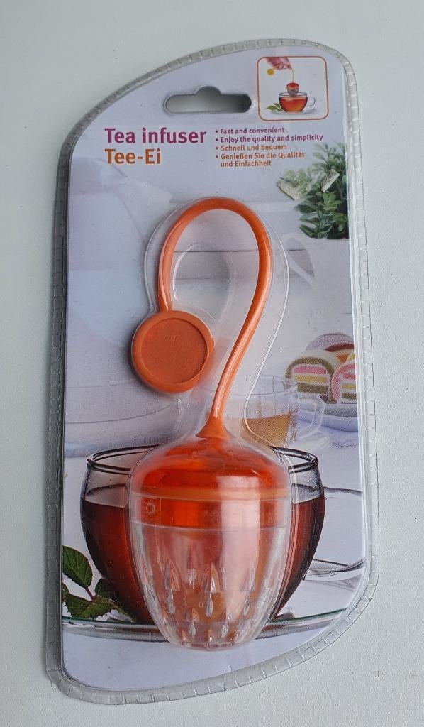 Nieuw Theei / Tea Infuser – Oranje – In Verpakking, Ophalen of Verzenden, Nieuw
