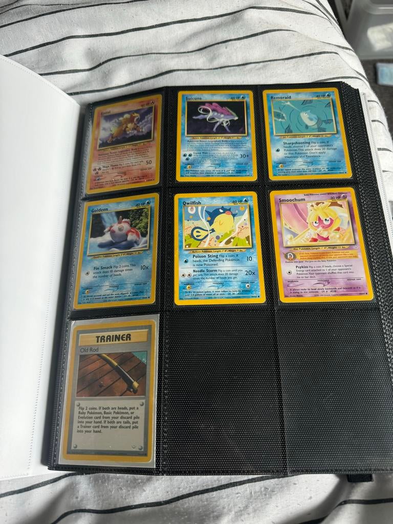 Oude pokemon kaarten, Ophalen of Verzenden, Zo goed als nieuw, Meerdere kaarten