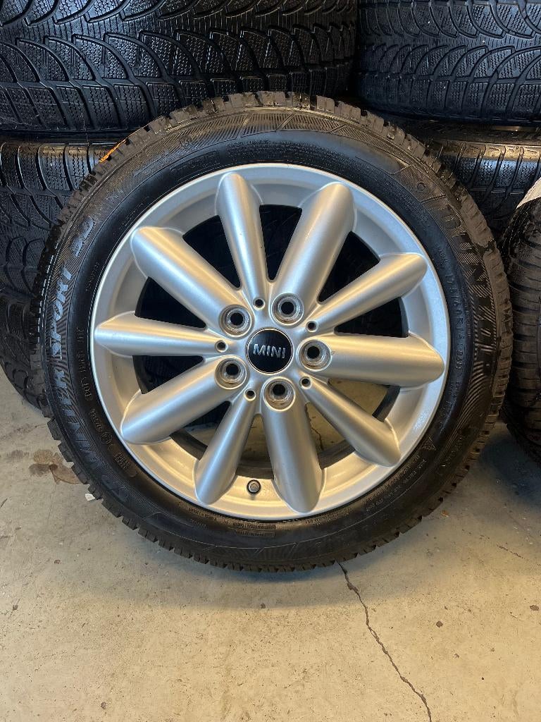 Originele winterset Mini Cooper F55 F56 F57 styling 508, Ophalen, Gebruikt, 16 inch, 175 mm