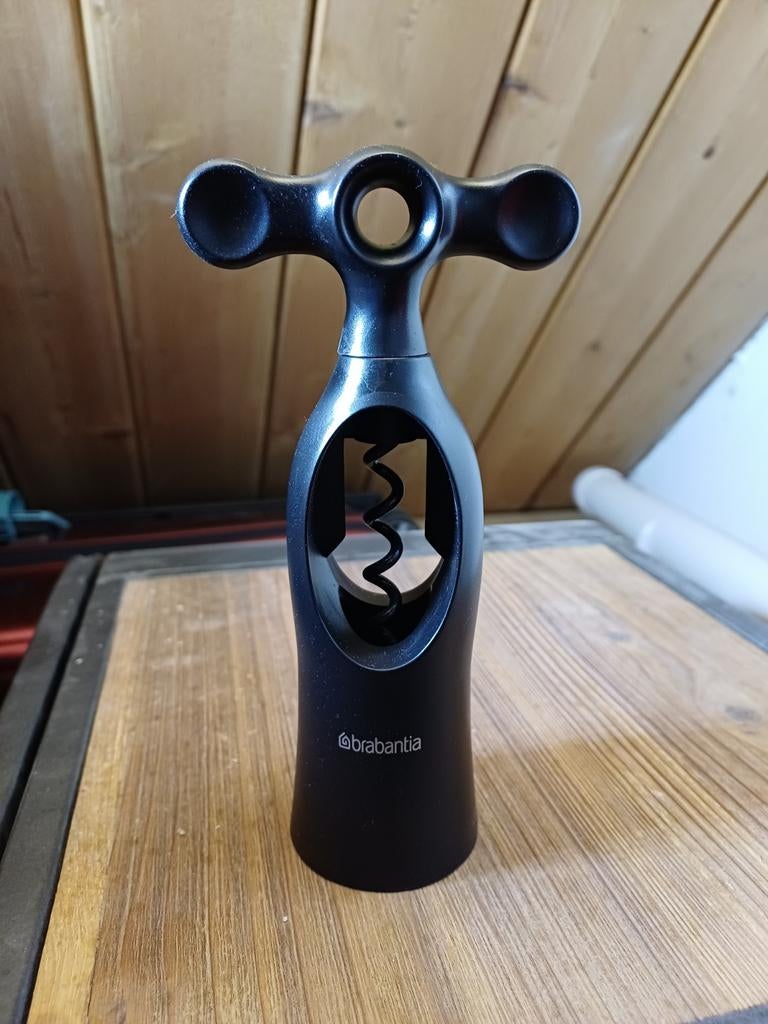 Brabantia Quickpull Kurkentrekker - Mat Zwart, Ophalen of Verzenden, Nieuw