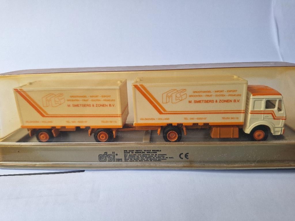 Efsi Mercedes SK firma Smetsers Veldhoven, Ophalen of Verzenden, Zo goed als nieuw, Bus of Vrachtwagen, Efsi